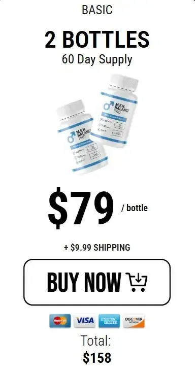 MEN Balance Pro one bottle